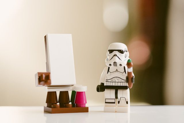Lego Star Wars sobre liderazgo laissez faire