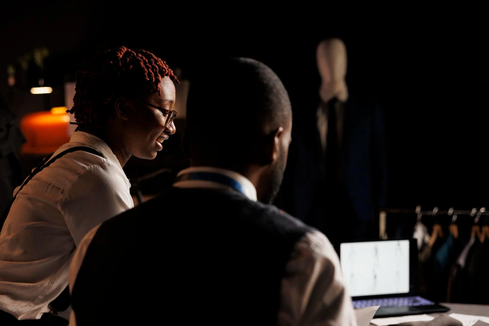 Liderazgo coach entre dos personas